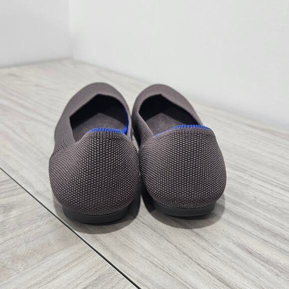 Rothy’s The Flat in mauve mink Muted Purple Women 6.5 round toe retired brown - Picture 4 of 9